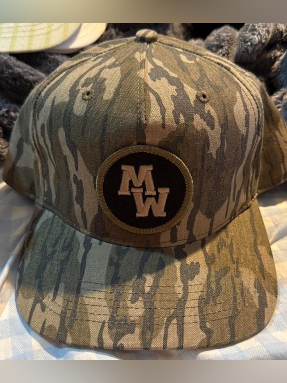 Morgan Wallen I’m The Problem Tour 2025 Official Merch Mossy Oak Camo Hat